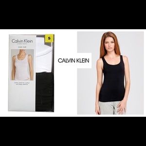 🆕 Calvin Klein Women's Tank 2 Pack Shirt
